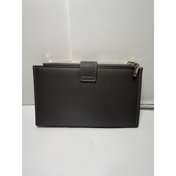 Travelambo RFID Blocking Bi Fold Multi Card Large Wallet In Gray New - Picture 3 of 6